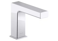 Kohler Strayt 0.5 GPM Single Hole Touchless Bathroom Faucet - K-104S37-ZZ-CP picture