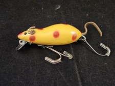 Repainted Heddon Meadow-Mouse #4000 Vintage Wood Fishing Lure picture