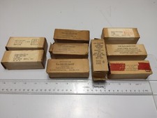 LOT OF 9 VINTAGE U.S. TUBES FROM THE 1950's (SEE PICS (Nos) picture