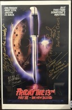 Friday the 13th Part VII: The New Blood Signed Original Movie Poster picture