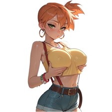 Misty Pokemon Anime Sticker - 6
