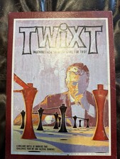 Vintage Twixt Board Game 3M Ingenious New Strategy Game for Two 1962 Complete picture