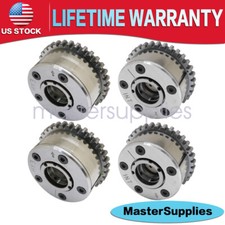 4Pcs Camshaft Phaser Inlet & Outlet For Maserati Quattroporte Ghibli S 3.0L New picture