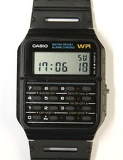 Casio CA53W-1 Calculator, Resin Band Watch picture