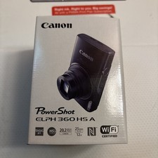 Canon PowerShot ELPH 360 HS A Digital Camera (Black) picture