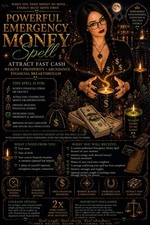 Emergency Money Spell ⚡ Attract Fast Cash 💸Abundance & Financial Breakthrough picture
