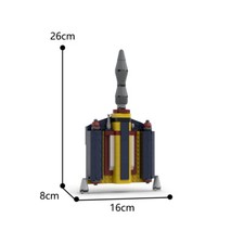 YOUFOY Jetpack Model 296 Pieces Construction & Building Toys from TV Show picture