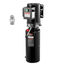 VEVOR Hydraulic Pump Power Unit AC 110V 10 Quart Single Acting Hydraulic Unit picture
