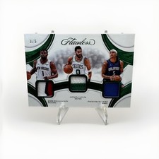 WILLIAMSON TATUM BANCHERO 2024-25 FLAWLESS TRIPLE EMERALD PATCHES /5 🔥🔥🔥 picture