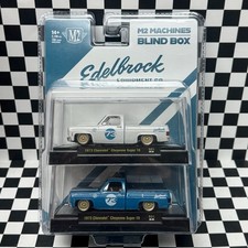 M2 Machines Blind Box Edelbrock 1973 Chevrolet Cheyenne Super 10 1:64  Opened. picture