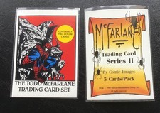 GET BOTH 1989 AND 1990 MARVEL TODD McFARLANE HEADER CARDS picture
