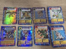 Vintage 1999 Bandai Digimon 1st Edition 68 Card Lot Rare Booster Chase Holos picture