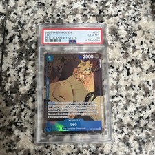 2025 One Piece English PCC. 6 Assort Vol.1 Leo #OP10-057 PSA 10 picture