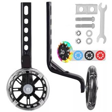 Bike Training Wheels fit for 12/14/16/18/20Inch bike with Flash Light Wheel Used picture