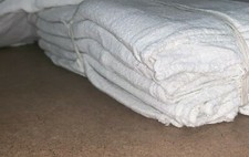 500 new great mechanics shop rags towels white jumbo 13