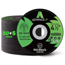55-Pack 4-1/2 Inch Cut-Off Wheels, Professional Cutting Discs for Angle Grinder picture