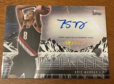 KRIS MURRAY rc 2023-24 Topps Midnight #/50 MOON BEAM Refractor #RHS-KM Por picture