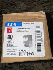 New Eaton CHF240 40 Amp Breaker Box of 5 picture