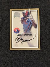 2000 Fleer Greats of the Game - Autographs Andre Dawson Auto Cubs HOF picture