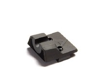 Wilson Combat - Vickers Elite Rear Battlesight for Glock - Black Serrated - 669B picture