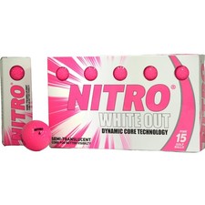 Long Distance Golf Balls 15PK - High Performance USGA Approved Hot Pink picture