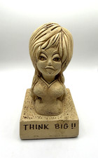 1968 Paula Sillisculpt Think Big W65 Dolly Parton Figurine Vintage Resin Statue picture