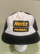 Vintage Hertz Penske Trucker SnapBack Hat picture