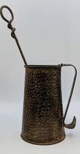 Vintage Howes Hammered Tin Cape Cod Fire Starter Primitive Hearth Fireplace Tool picture