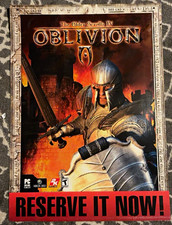 The Elder Scrolls IV Oblivion 2006 GameStop Preorder Display RARE Original picture