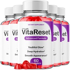 (5 Pack) VitaReset ACV Gummys 1000MG Advanced Vita Reset Supplement 300 Gummies picture