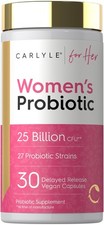 Carlyle Women's 25 Billion CFU Probiotic | Supported by 30 Count (Pack of 1) picture
