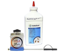 Delta Dust: Advanced Multi Use Pest Insecticide - Includes USA Supply Puffer picture