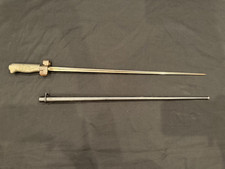 WWI WW1 French Lebel M1886/15 Bayonet w/ Scabbard picture