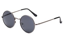 Round Retro Sunglasses Vintage Style Hippie Glasses picture