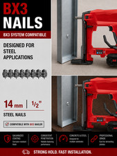 ½″  HILTI BX3 Steel Nails Compatible -Steel Fasteners-HILTI NAILER-FREE DELIVERY picture
