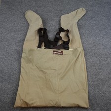 Simms Goretex Chest Waders Mens Beige Stockingfoot Made In USA Fly Fishing picture