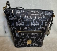 WDW 50th Anniversary Dooney Bourke Shoulder Bag Castle Irridecent BNWT picture