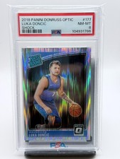 2018-19 Panini Donruss Optic - Rated Rookie Luka Dončić #177 Shock Prizm (RC) picture