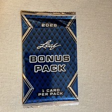2026 Leaf Bonus Pack *1 Guaranteed Autograph Per Pack (New, Factory Sealed) picture