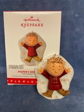 2016 Hallmark Keepsake Ornament PIGPEN'S SNOW ANGEL The Peanuts Gang QXI3291 NIB picture