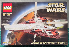 Vtg 2002 Lego Star Wars Jedi Starfighter #7143 Retired - Brand New - Box Damage picture