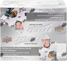 2026-27 Upper Deck MVP Hockey Trading Cards Retail Box picture