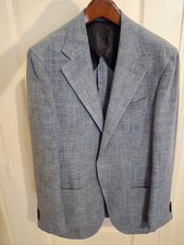Spier and Mackay Sport Coat - 40R - Light Blue - Drago Wool/Linen picture