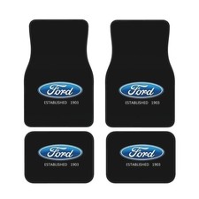 Ford 4PCS Universal Car Floor Mats Auto Carpets Interior Trim Accessorie picture
