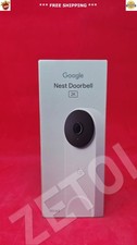 **BRAND NEW**Google Nest Doorbell Wired 3rd Gen 2K Video Camera Gemini Snow picture