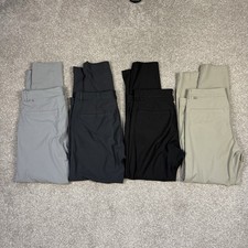 Lot of 4 Pants Lululemon Slim Fit Commission 32x30 32x31 Mens Stretch ABC picture