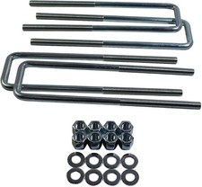 12.5 Extended Square U-Bolts 2.5 Wide for Silverado Sierra 1500 1988-2019 picture