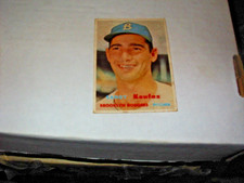 1957 Topps #302 4th Series Sandy Koufax Card picture