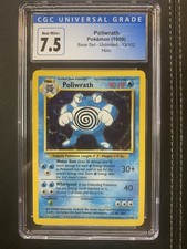 Poliwrath 013/102 1999 Pokémon TCG Base Set CGC 7.5 Blue Label picture