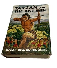 Tarzan and the Ant Men by Edgar Rice Burroughs 1924 HCDJ Grosset & Dunlap #10 picture